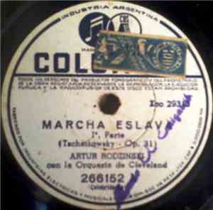 Tschaikowsky / Artur Rodzinski Con La Orquesta De Cleveland - Marcha Eslava