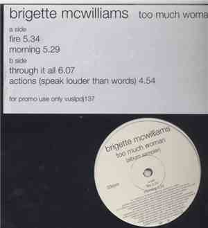 Brigette McWilliams - Too Much Woman - Album Sampler