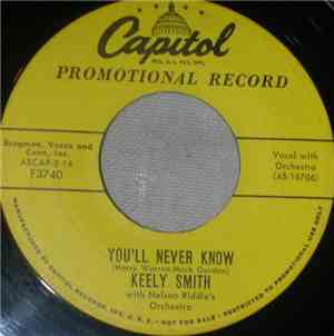 Keely Smith With Nelson Riddle And His Orchestra - You'll Never Know
