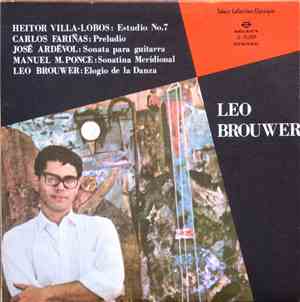 Leo Brouwer - Musica Para Guitarra / Musique Pour Guitare / Music For Guita ...