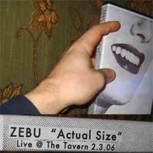 Zebu! - Actual Size