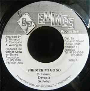 Devonte - She Mek Mi Go So