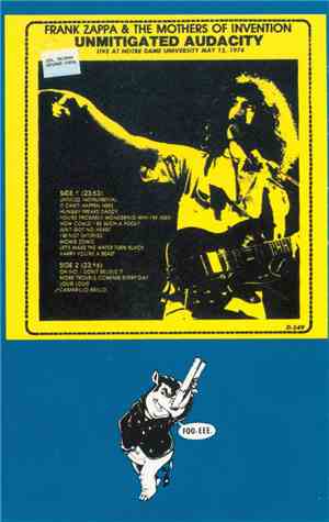 Frank Zappa & The Mothers Of Invention - Unmitigated Audacity - Live At Not ...