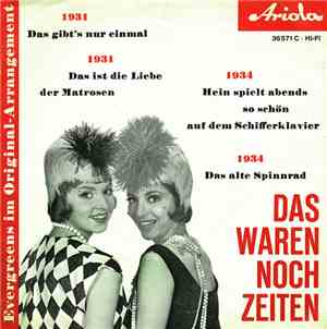 Various -  Das Waren Noch Zeiten (Evergreens Im Original-Arrangement)