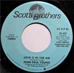 John Paul Young - Love Is In The Air