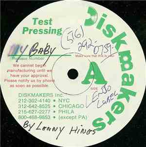 Lenny Hines  - My Baby