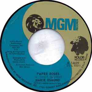 Marie Osmond - Paper Roses