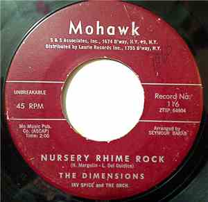 The Dimensions - Over The Rainbow / Nursery Rhime Rock