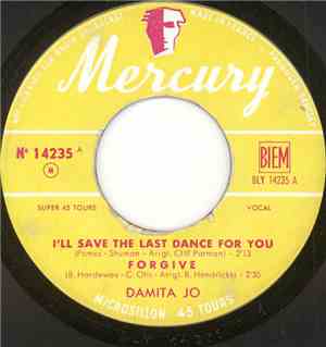 Damita Jo - I'll Save The Last Dance For You
