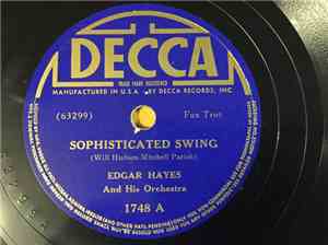 Edgar Hayes And His Orchestra - Sophisticated Swing / Fugitive From A Harem