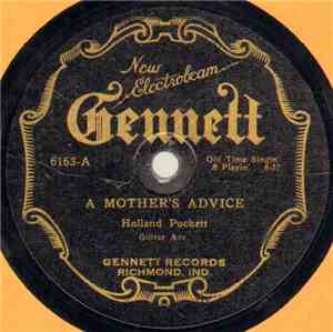 Holland Puckett - A Mother's Advice / Charles A. Brooks
