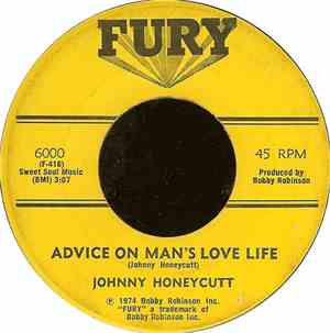 Johnny Honeycutt - Advice On Man's Love Life / Love Theme