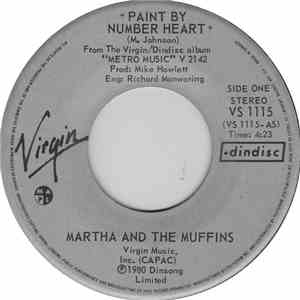 Martha And The Muffins - Paint By Number Heart