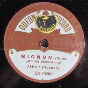 Alfred Piccaver - Mignon