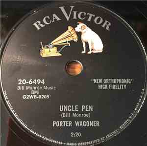Porter Wagoner - Uncle Pen / How I've Tried