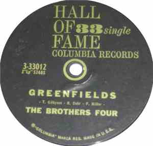 The Brothers Four - Greenfields / My Tani
