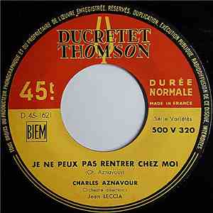 Charles Aznavour - Je Ne Peux Pas Rentrer Chez Moi