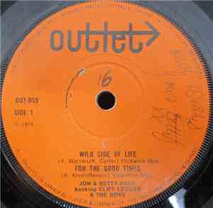 Jon & Betty Hale ,Backing Cliff Ledger & The Boys - Wild Side Of Life
