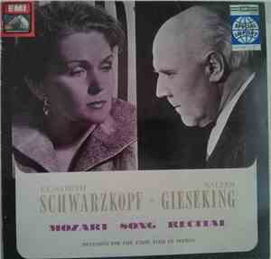 Mozart – Elisabeth Schwarzkopf, Walter Gieseking - Mozart Song Recital