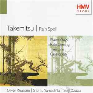 Takemitsu, Oliver Knussen, Stomu Yamash'ta, Seiji Ozawa - Rain Spell / Wate ...