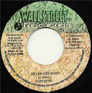 Capleton / Danny Browne - Never Get Down / Sledge Rhythm