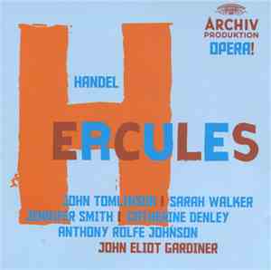 Handel, John Tomlinson , Sarah Walker , Jennifer Smith , Catherine Denley, ...