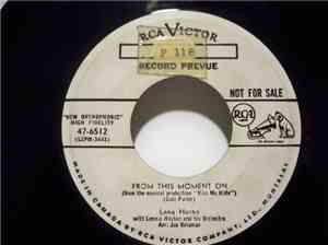 Lena Horne - From This Moment On / Running, Running, Running