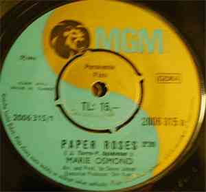 Marie Osmond - Paper Roses / Least Of All You