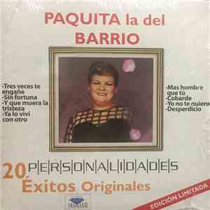 Paquita La Del Barrio - Personalidades (20 Exitos Originales)