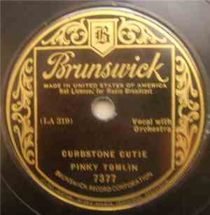Pinky Tomlin - Curbstone Cutie