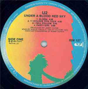 U2 - Under A Blood Red Sky