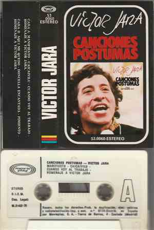 Victor Jara - Canciones Postumas - Chile Septiembre 1973
