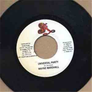Wayne Marshall / Diplomat  - Universal Party / More Disaster