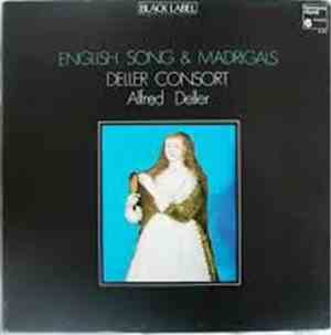 Deller Consort, Alfred Deller - English Songs & Madrigals