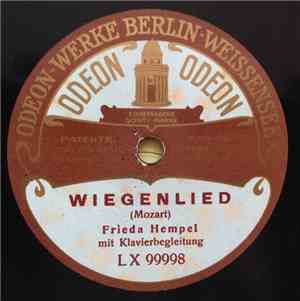 Frieda Hempel - Wiegenlied