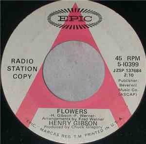 Henry Gibson  -  Flowers / Bluebird
