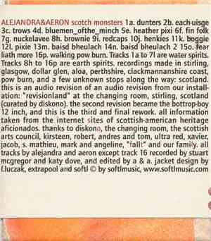 Alejandra&Aeron - Scotch Monsters