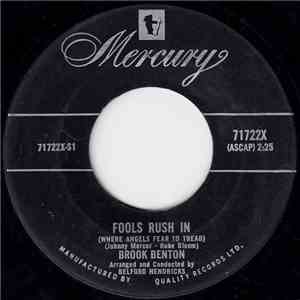 Brook Benton - Fools Rush In (Where Angels Fear To Tread) / Someday You'll ...