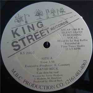David Beck  - Can This Be Real