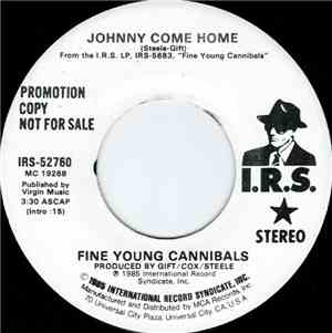 Fine Young Cannibals - Johnny Come Home