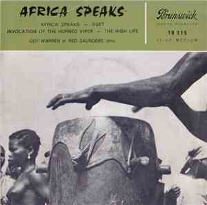 Guy Warren - Guy Warren With Red Saunders Orchestra, The - Africa Speaks ‎
