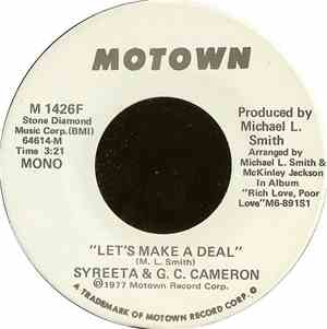 Syreeta & G. C. Cameron - Let's Make A Deal