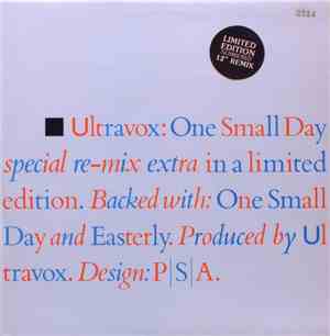 Ultravox - One Small Day (Special Re-mix Extra)