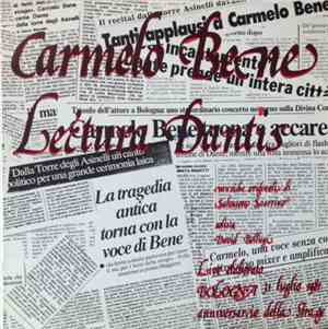 Carmelo Bene - Lectura Dantis