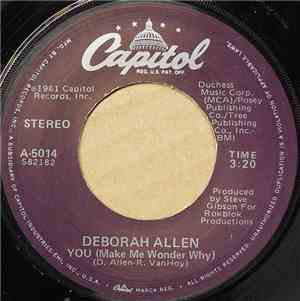 Deborah Allen - You (Make Me Wonder Why)