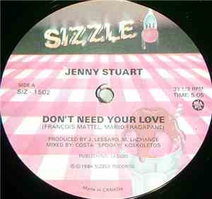 Jenny Stuart - Don't Need Your Love