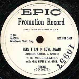 The Mello-Larks - Here I Am In Love Again / Gideon Bible