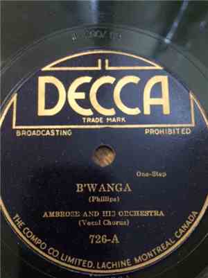 Ambrose & His Orchestra - B'Wanga / Copenhagen