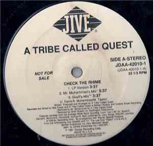 A Tribe Called Quest - Check The Rhime