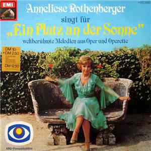 Anneliese Rothenberger - Anneliese Rothenberger Singt Für 